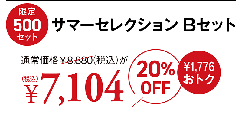 サマーセレクション Bセット