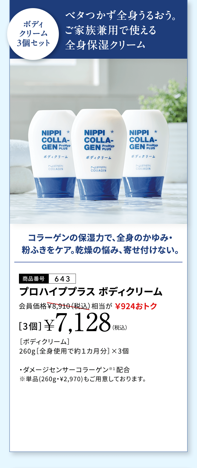 プロハイププラス ボディクリーム