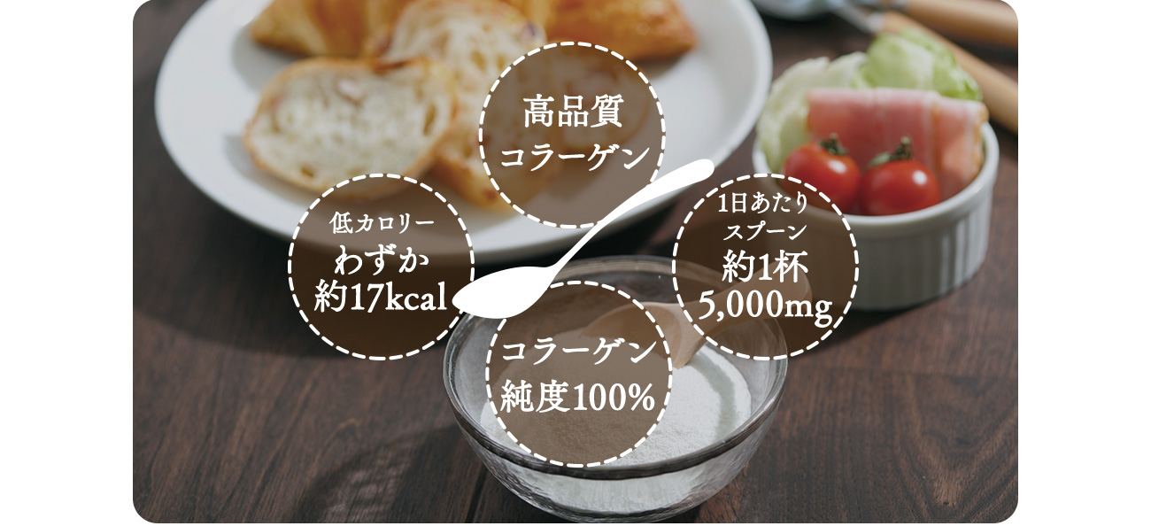 低カロリーわずか 約17kcal