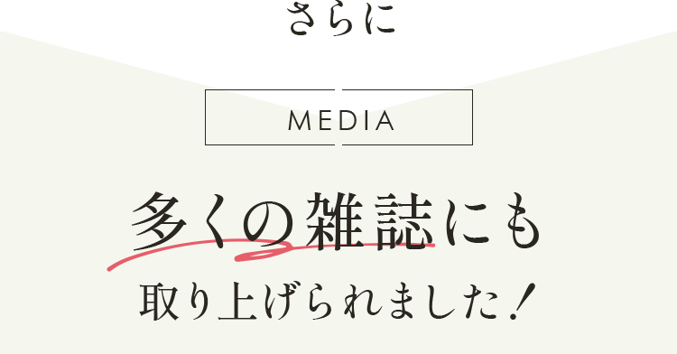 さらに多くの雑誌にも取り上げられました
