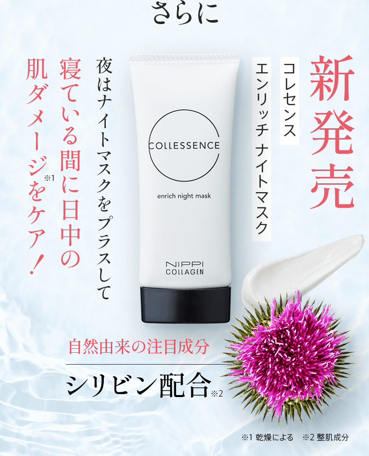 朝晩のお手入れで1日中※続く長時間集中保湿